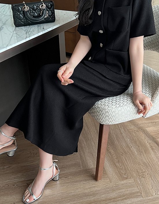 [Muse12] 글로우 트위드 밴딩 스커트 (택1)