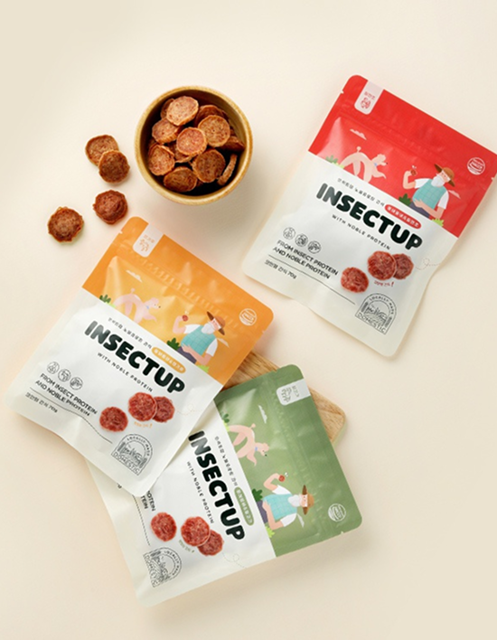 [핏펫] 인섹트업 곤충단백질로 만든 노블프로틴 저키 70g 3종 택 1