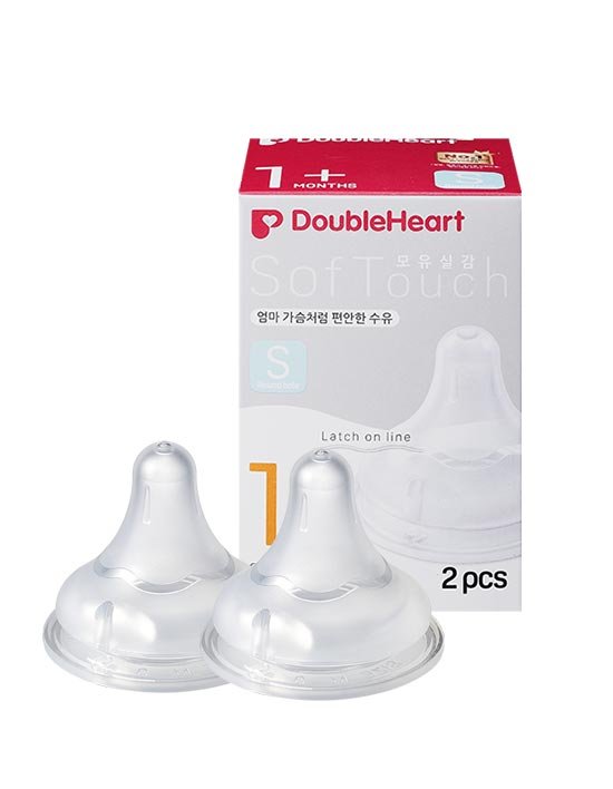 [더블하트] 3세대 젖꼭지 2개 (SS/S/M/L/LL/3L)