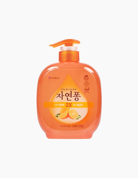 [자연퐁] 주방세제 오렌지 490mL