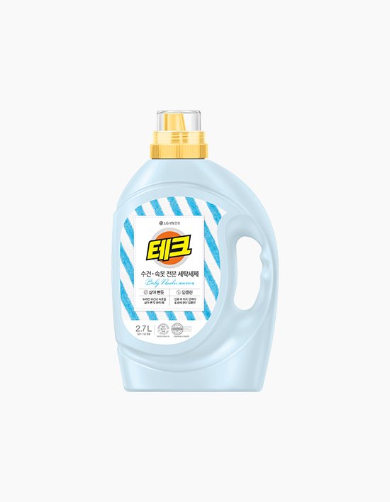 [테크] 수건 속옷 세제 2.7L