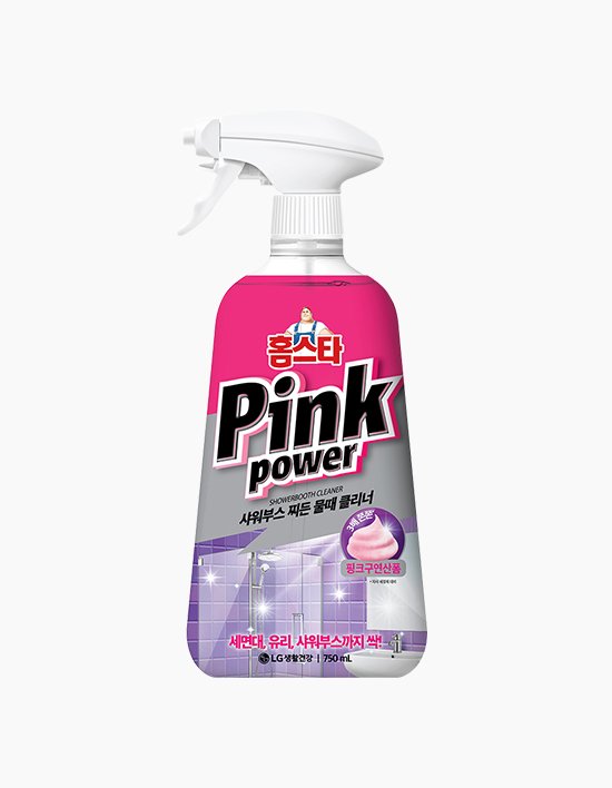 [홈스타] 핑크파워 샤워부스 찌든물때 클리너 750ml