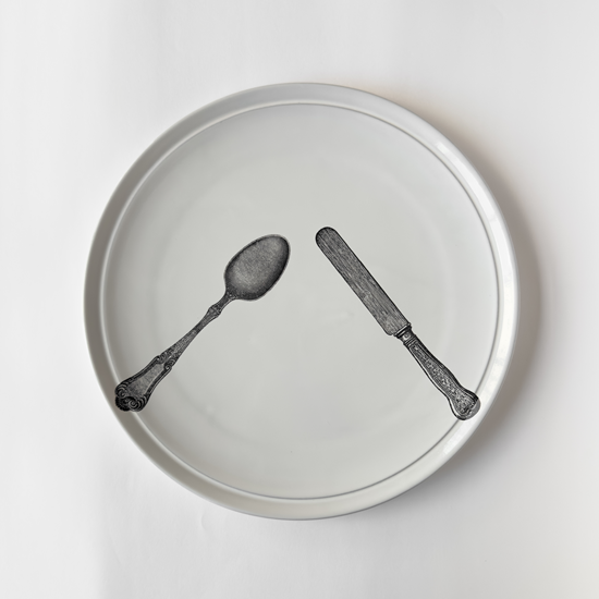 [정희진도자기] 라인중접시 2p