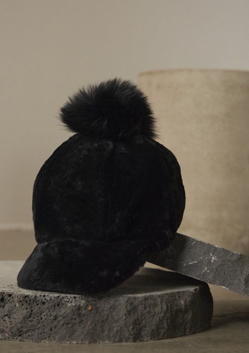 [로보] 폭스 폼 양모 볼캡