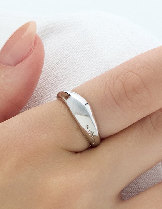 [이에르로르] 샴페인문 NEW 실버(W) 청키 반지 M