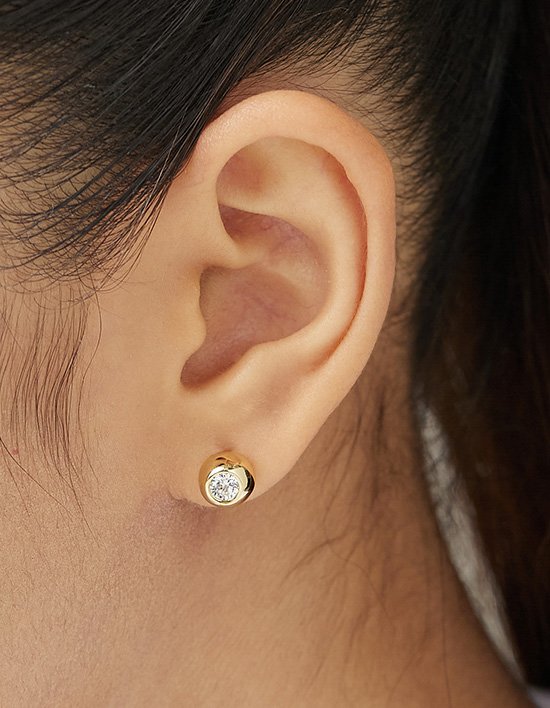 [바이이에르] 볼스톤 (Y) 귀걸이 (옐로우)