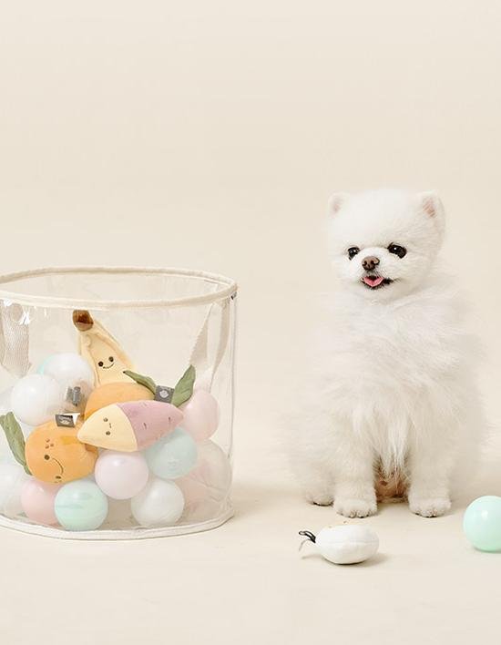 [울리] 투명 바스켓 장난감 바구니 S/M/L 택1
