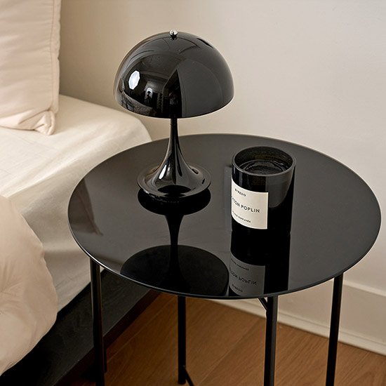 [룸앤홈] 오닉스 유리 폴딩 테이블 3종(택1)