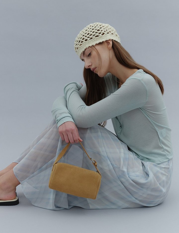 [그노노이] 브릭 미니백 (Suede)