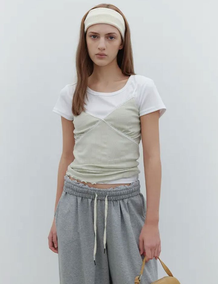 [그노노이] 포인텔 레이스 슬리브리스 (Mint)