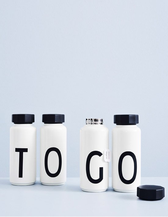 [루나스토리] 디자인레터스 이니셜 알파벳 보온병 보냉병 500ml (택1)