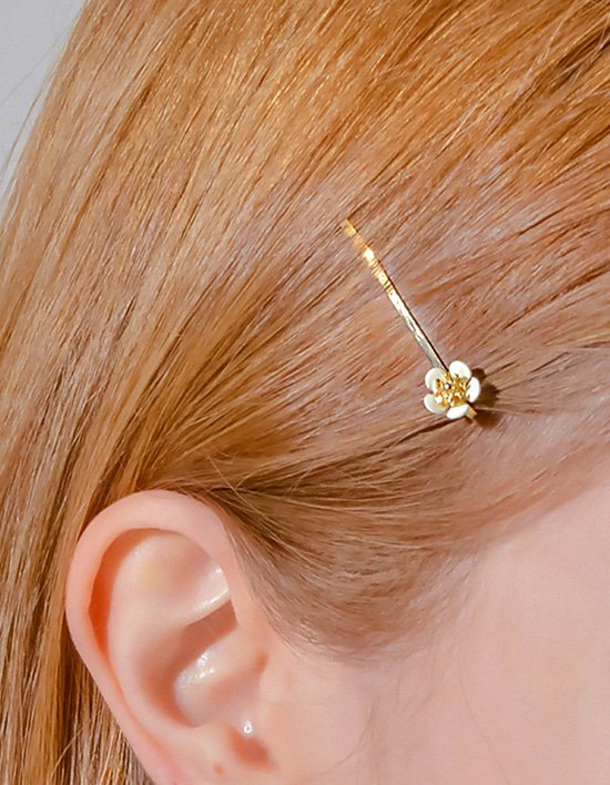 [다나버튼] 쁘띠 자스민 헤어핀