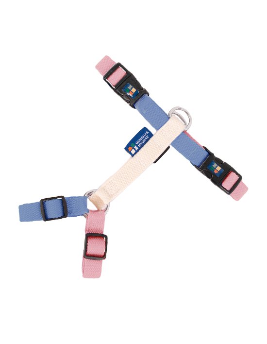 [멍해묘해] H형 하네스 산책 강아지 가슴줄 8종 택1