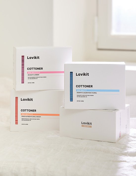 [라비킷] 코트너 건조기시트 섬유유연제 시트 40매 4종 (택1)