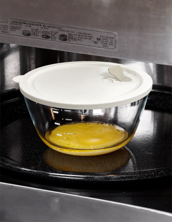 [리본제이]내열유리 계량 믹싱볼+실리콘 뚜껑 3종 택1