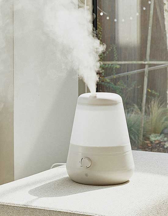 [플러스마이너스제로] 본사직영 초음파 가습기 XQE-F012 (화이트)