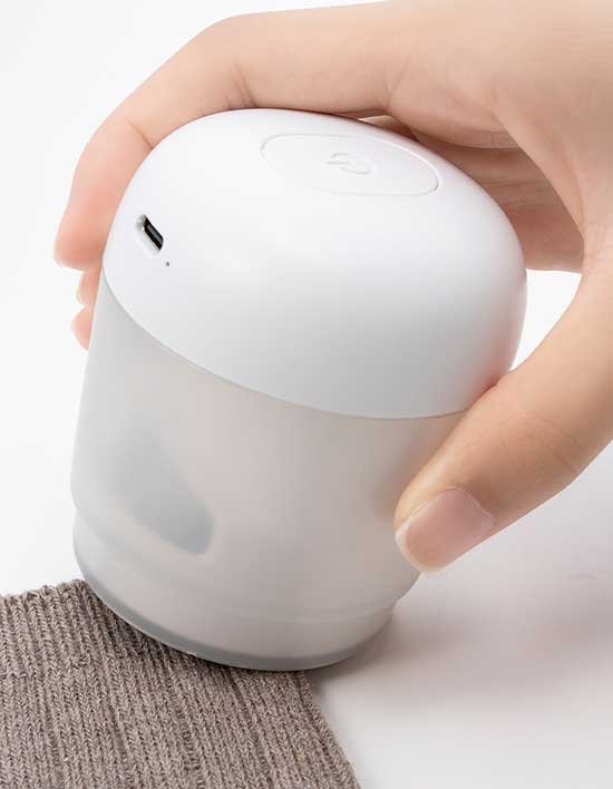 [플러스마이너스제로] 본사직영 유무선 보풀제거기 XRL-H010(W) (화이트)