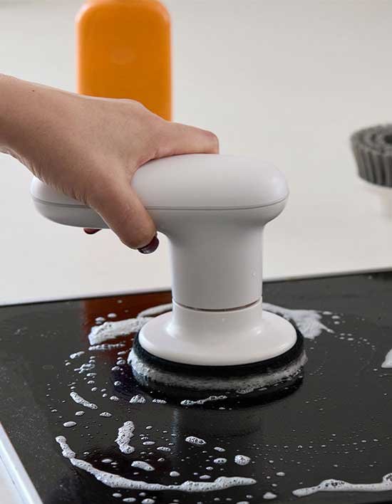 [플러스마이너스제로] 무선 전동 브러시 욕실청소기 XJR-J010