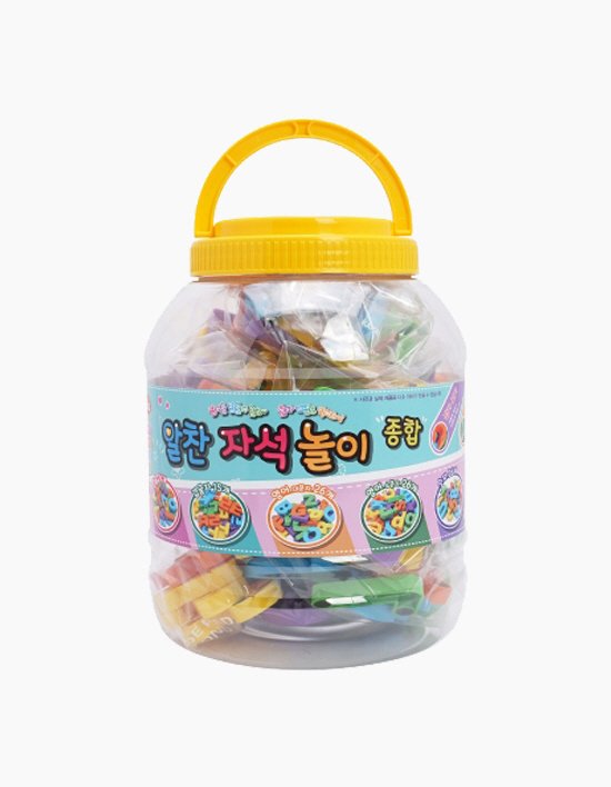 [비앤씨] 알찬 통자석 놀이 종합 (단품)