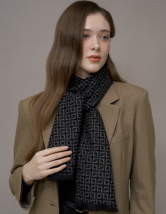 [엘르] 스타일룩 롱 머플러 4컬러 (택1)