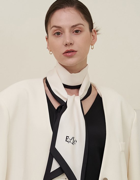 [엘르] 심플릿 롱 스카프 3컬러 (택1)