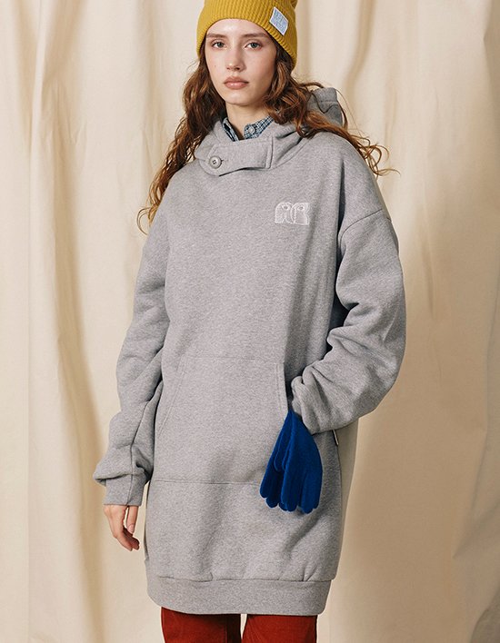 [비트윈에이앤비] 소프트 웜 후드 원피스 2종 (택1)