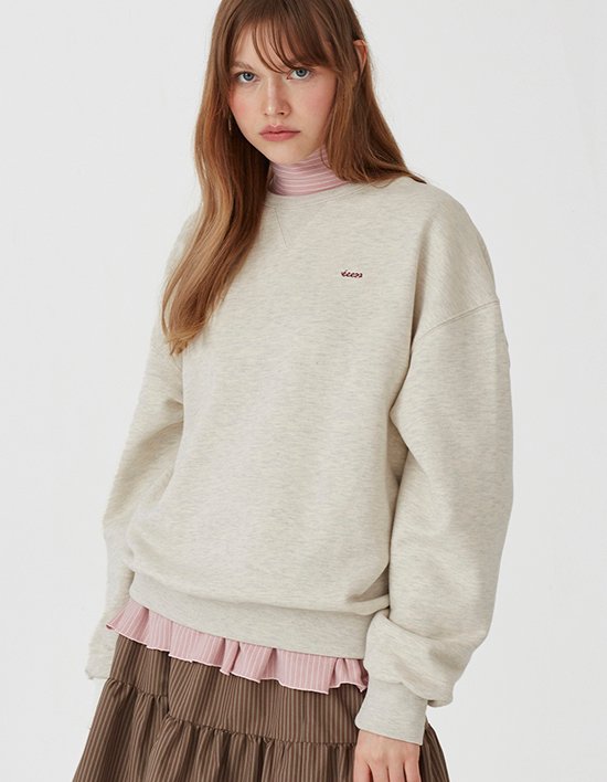 [비트윈에이앤비] eeeaa 이에아 헤리티지 V 스웨트셔츠 2컬러 (택1)