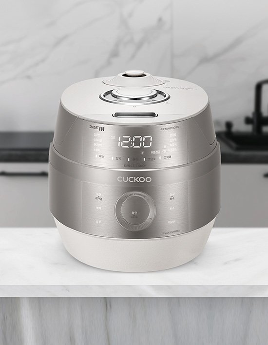 [쿠쿠] 6인용 IH전기압력밥솥 그레이스 화이트 CRP-JHPNL0610GPS