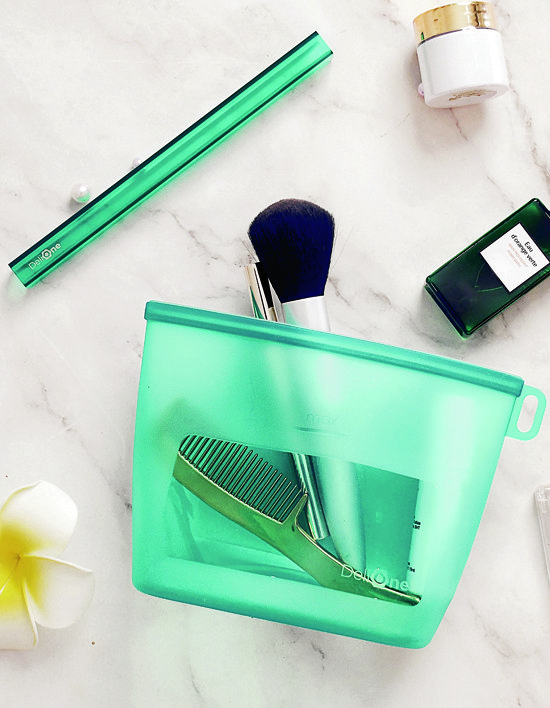 [델리원] NEW플래티넘 실리콘 지퍼백 XL