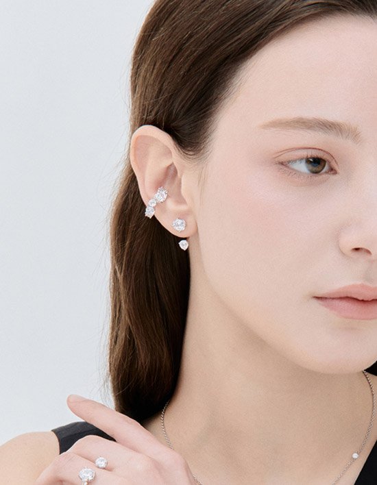 [제이에스티나] 선릿 이어커프 (단품)