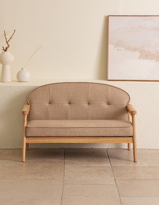 [팀버토츠] 뉴모나 원목 유아 소파 + 쿠션2개 SET 2종 (택1)