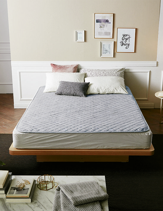 [글루바인] 전자파안심 타이머 물세탁 전기요 1900 2종(택1)