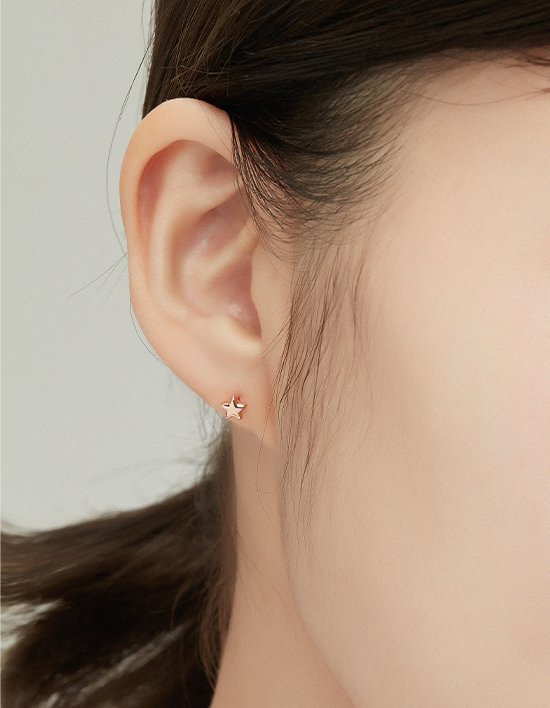 [스타일러스] (주문제작) 미니쿠키스타3 14K 한짝 피어싱