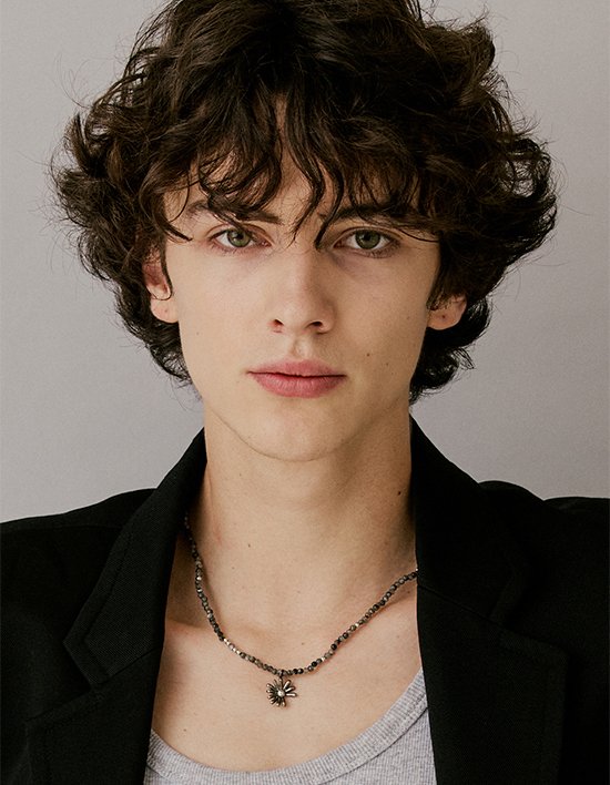 [빈티지헐리우드] 플러터 데이지 비즈 목걸이