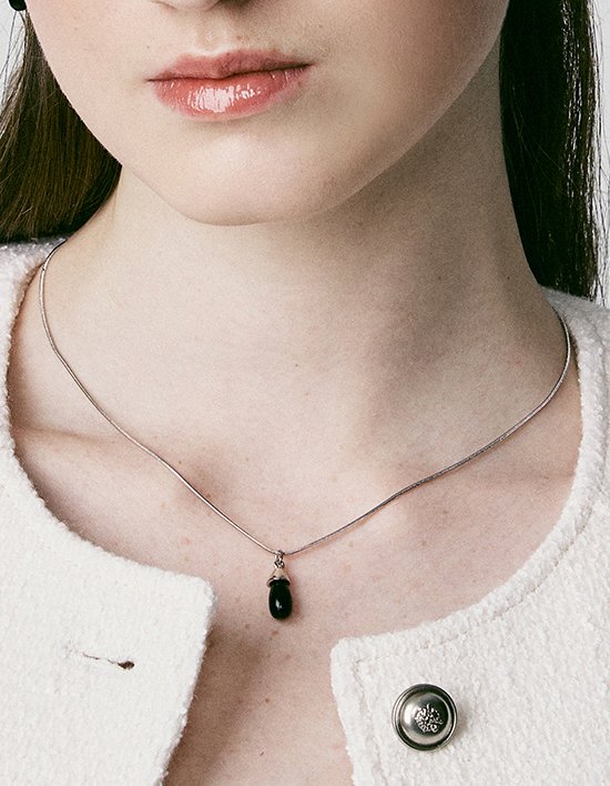 [빈티지헐리우드] 오너먼트 드롭 목걸이