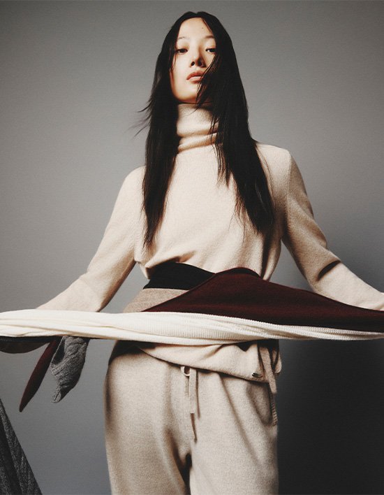 [에르흐스] 캐시미어 100% 터틀넥 베이직 여자 상의 6종 (택1)