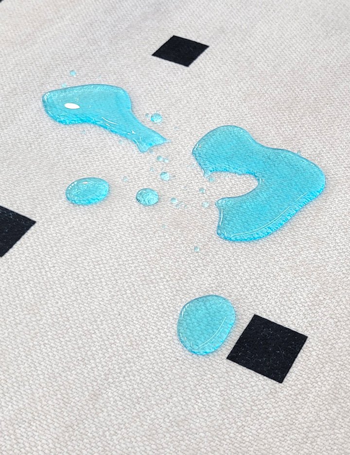 [한일카페트] 셔닐 타일 이지케어 방수러그 150x200_2종(택1)