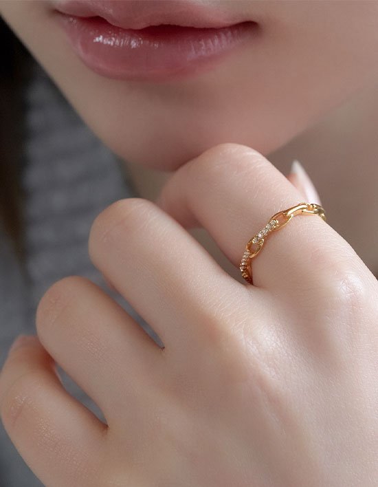 [프리모떼] 체인 벨트 링 2종 [택1]