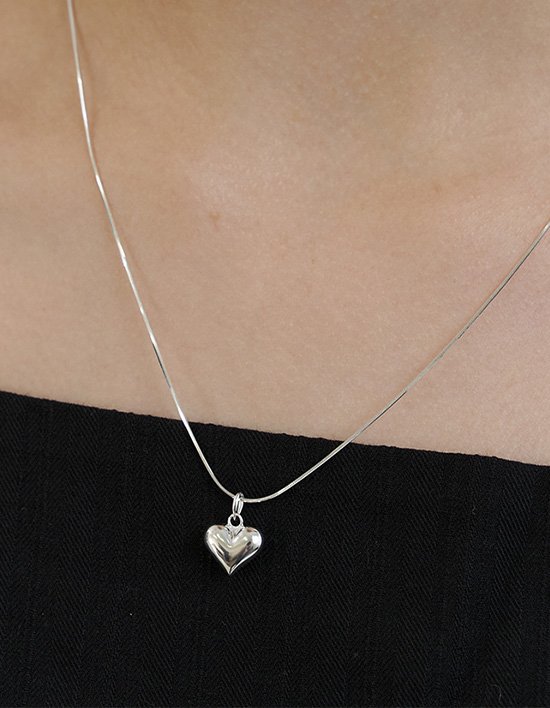 [프리모떼] 실버925 스위트 하트 목걸이