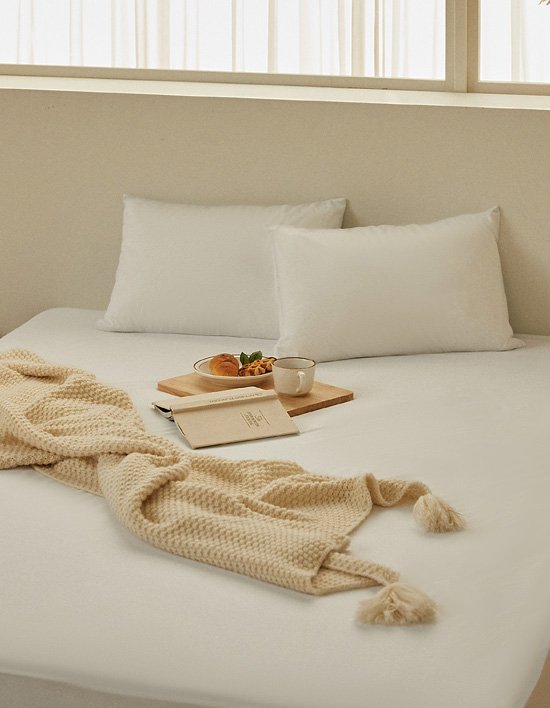 [탑베딩] (1+1) 유아KC인증 100% 진드기차단 방수 매트리스커버 22종 (택1)