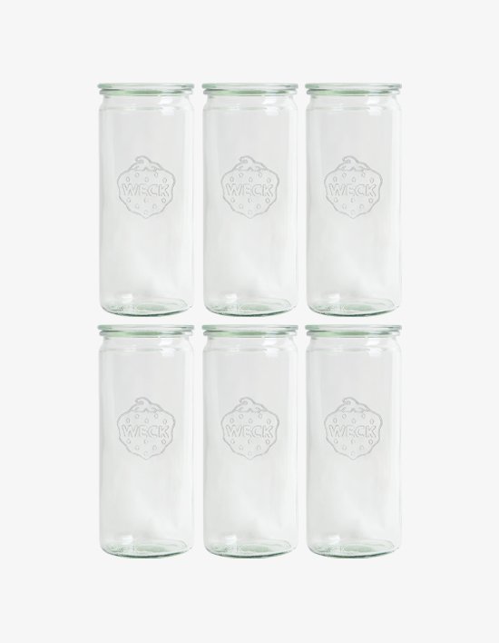 [WECK] 실린더 908(1040ml) 6개 세트