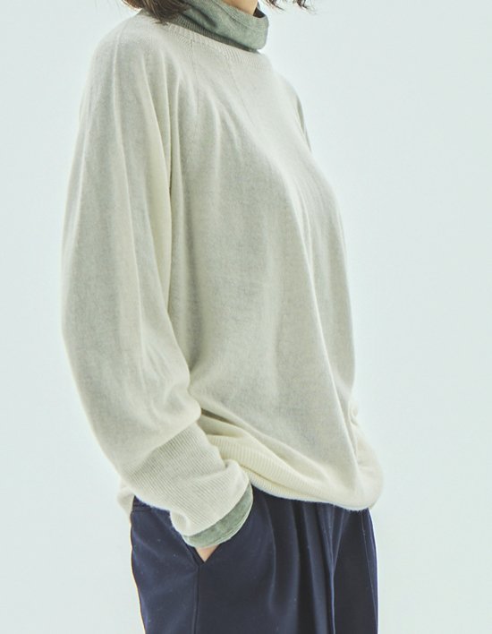 [세컨스킨] 3D니트 홀가먼트 울혼방 베이직 터틀넥 15종 (택1)