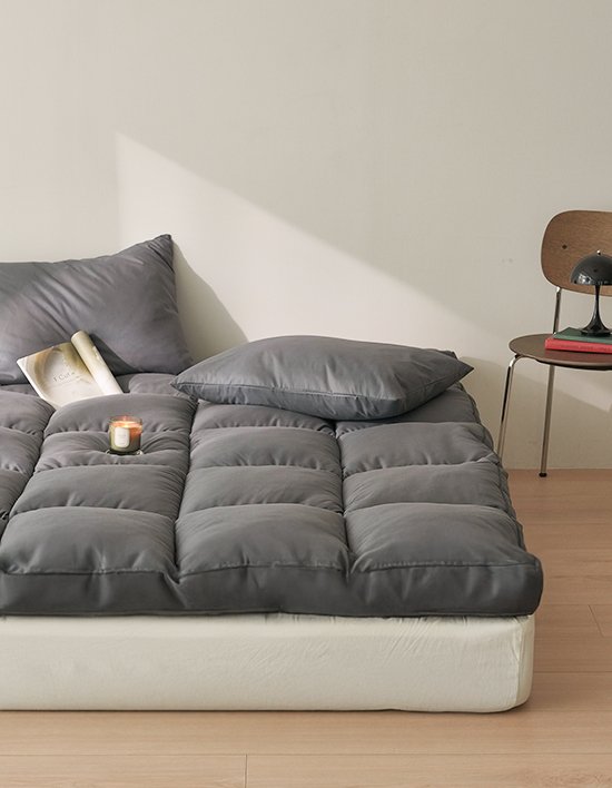 [포근] 통세탁 사계절 푹신하고 두꺼운 침대 토퍼 6종 (택1)