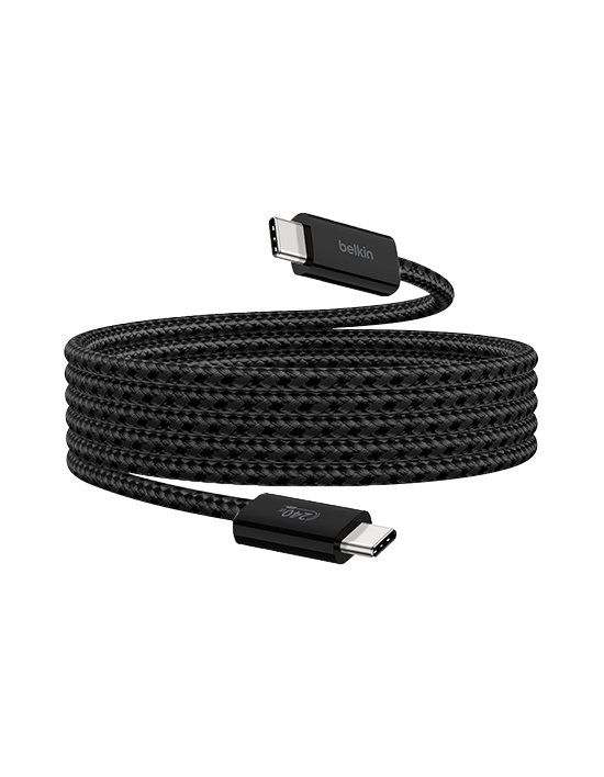 [벨킨] 240W C to C타입 브레이디드 고속충전 케이블 1.5M 2팩 CAB019qc