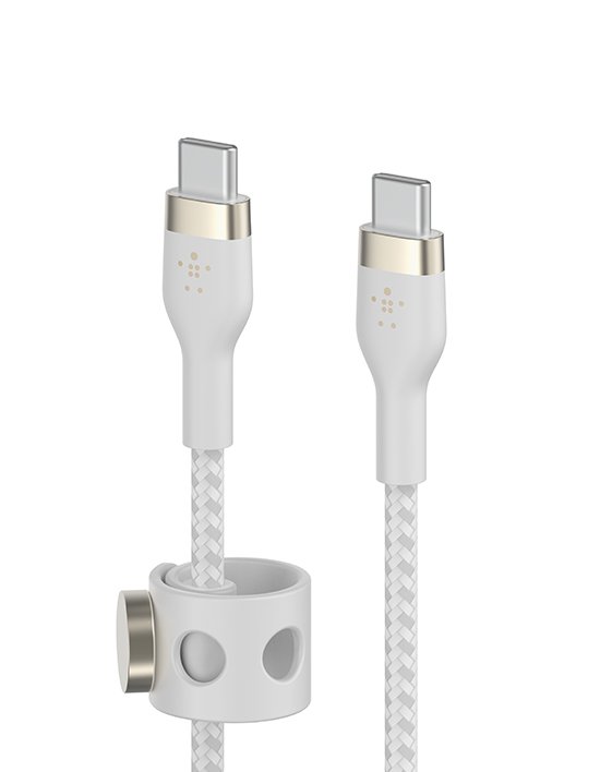 [벨킨] 프로 플렉스 USB-C to C타입 고속 충전 케이블 1M CAB011bt1M