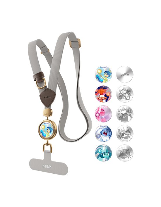 [벨킨] 디즈니 인사이드아웃2 스마트폰 유틸리티 크로스바디 스트랩 MSZ001YO