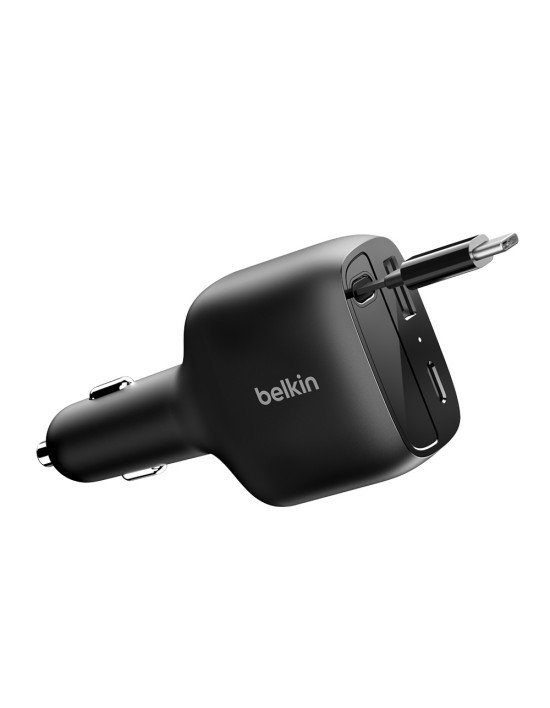 [벨킨] 75W 오토릴 케이블 내장형 차량용 충전기 CCC001