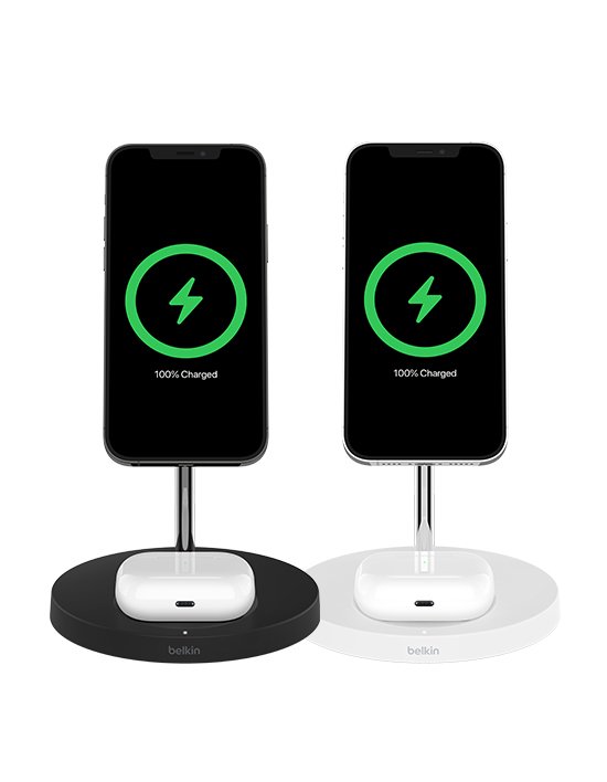 [벨킨] 2in1 맥세이프 15W 무선충전기 스탠드 WIZ010kr