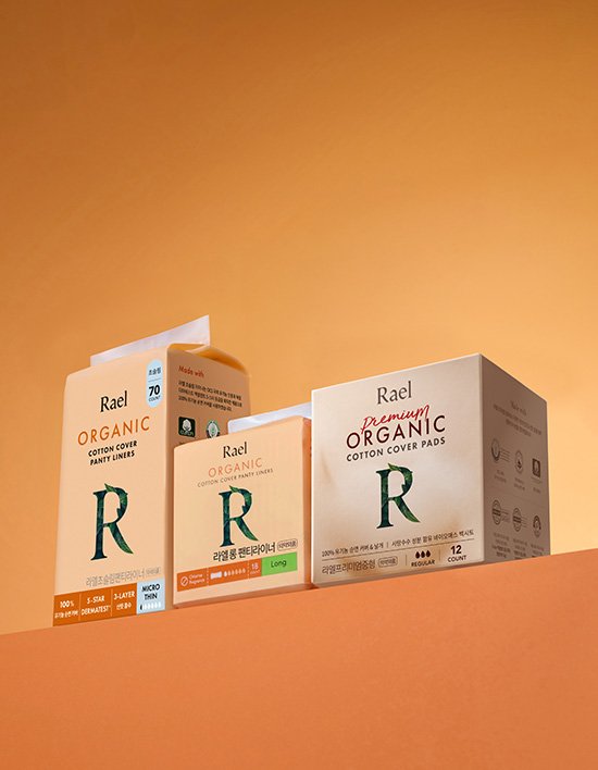 [라엘] 프리미엄 생리대&라이너 5종 (택1)