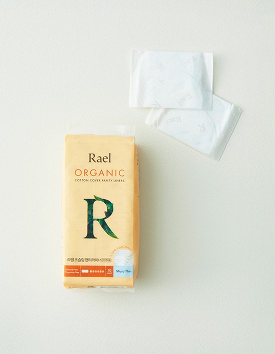[라엘] 초슬림 팬티라이너 생리대 70매 (초슬림 팬티라이너 70P)